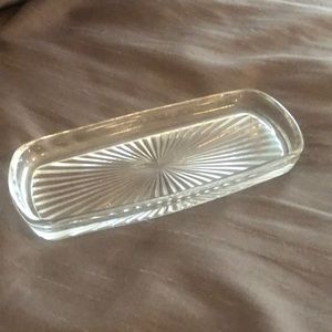 Crystal Butter dish